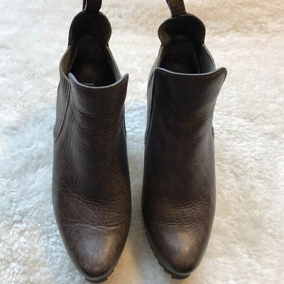 Pedro Garcia Justine Ankle Boot 36.5/6.5 Ash Brown - Picture 2 of 8